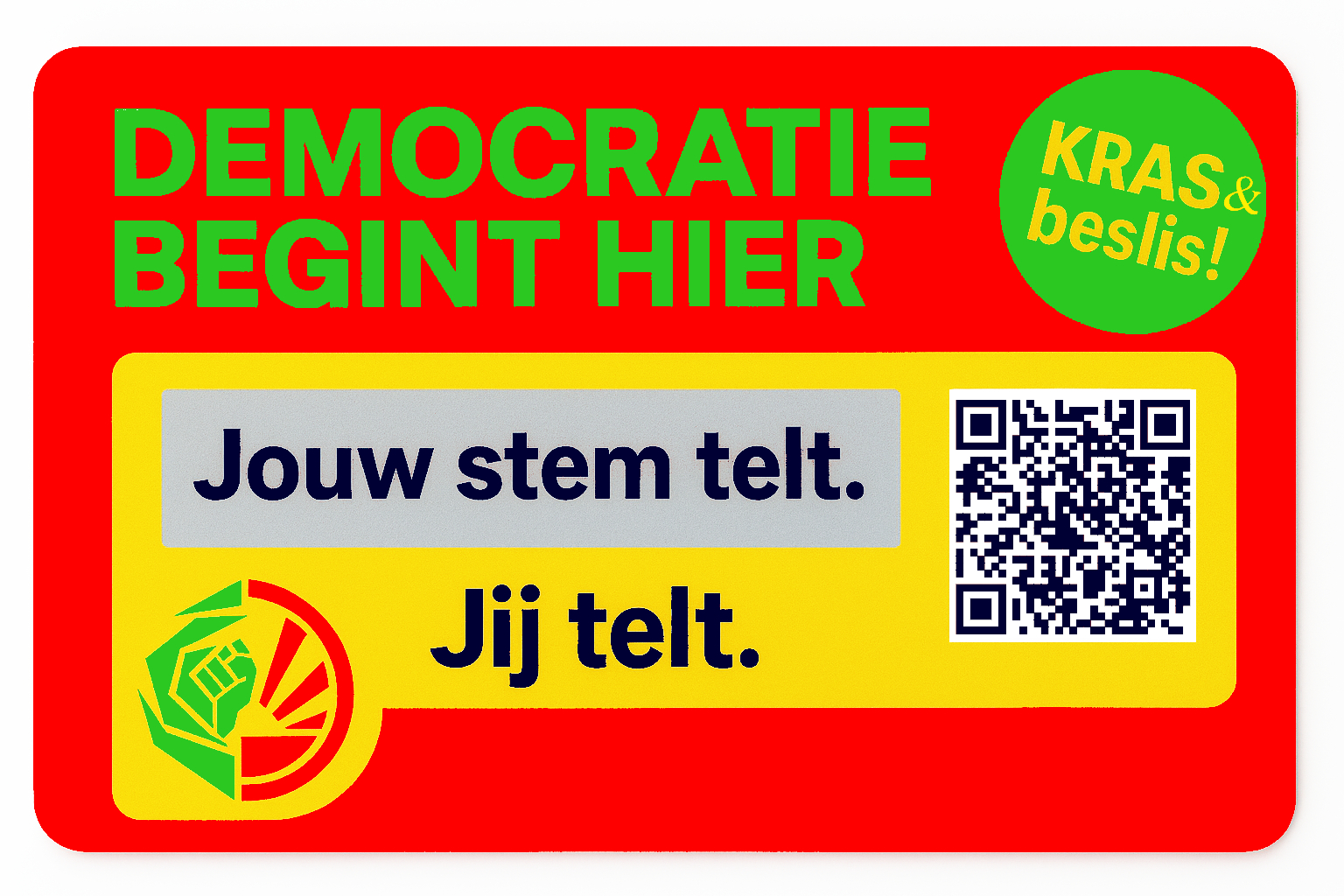 Kraslot - Democratie begint hier